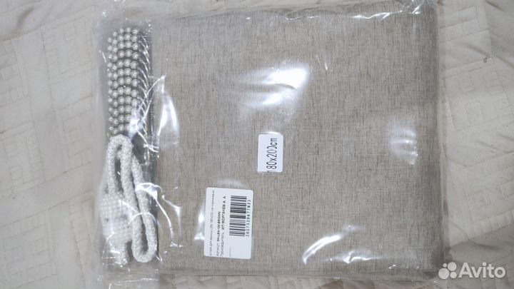 Штора для ванной новая