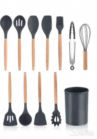 Набор кухонных принадлежностей, 12 предметов
