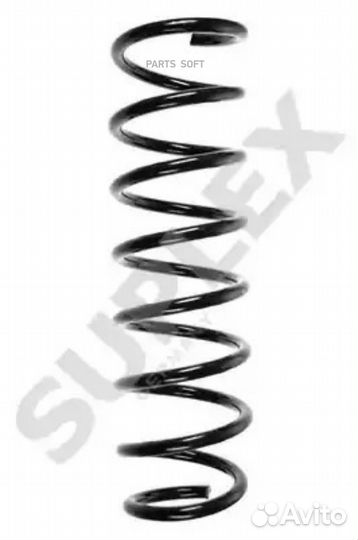 Suplex 06305 Пружина подвески задн BMW 5 Series E6