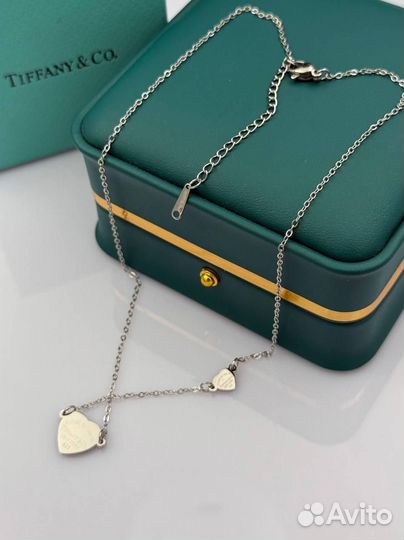 Колье женское с подвеской Tiffany