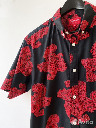 Редкая рубашка Supreme Paisley оригинал