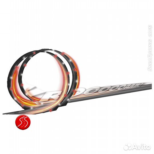 Автотрек Carrera GO воздушная петля световая