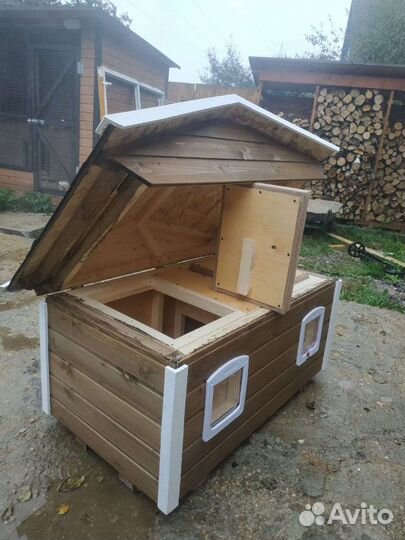 Уличный домик-будка для кошки Мелисса