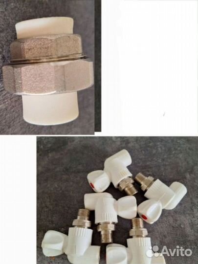 Полипропиленовые фитинги, фитинги, розетки