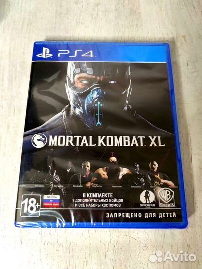 Игра Mortal Kombat XL и 11 на PS4 PS5