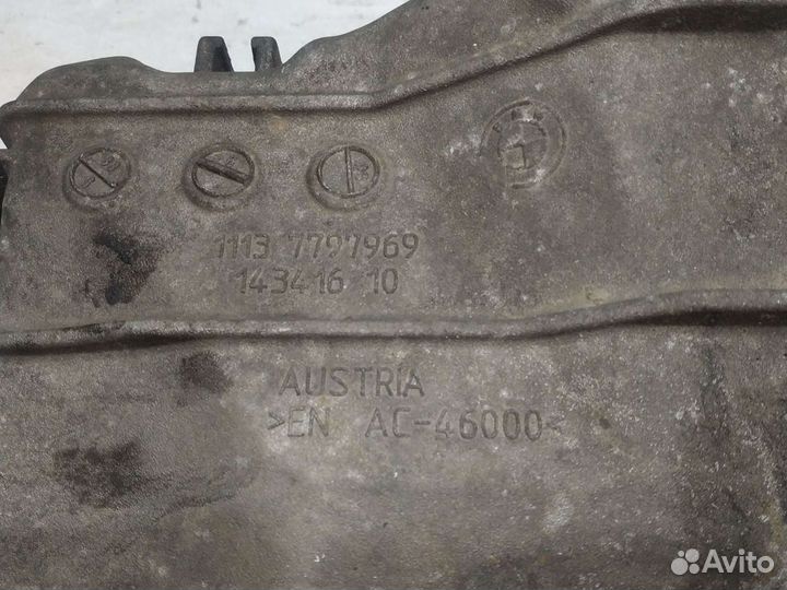 Масляный картер поддон N47 дизель задний привод