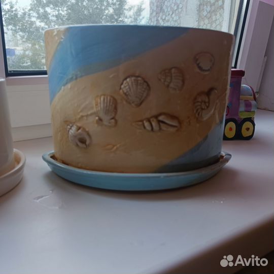 Цветочные горшки бу