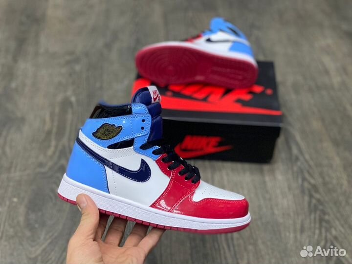 Кроссовки Air Jordan 1 Fearless (36-45)