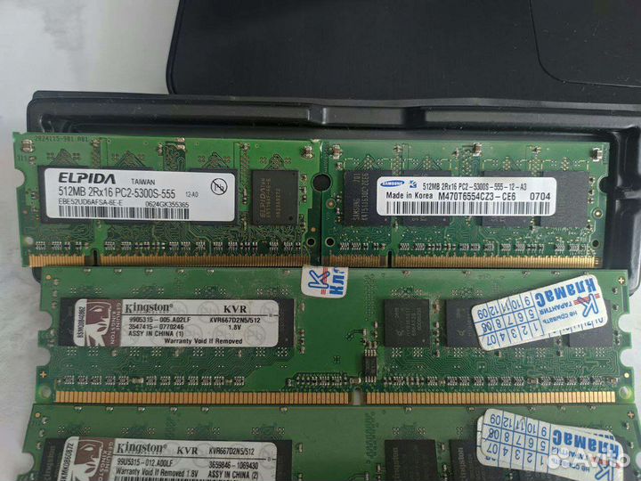 Оперативная память ddr2 для ноутбука и пк