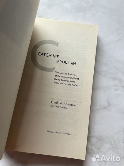 Catch Me If You Can. Abagnale F. W. / Книга на Анг