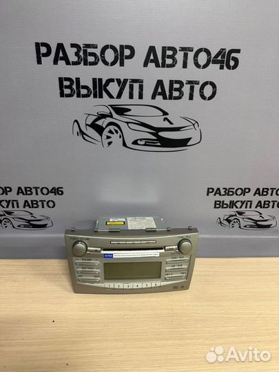 Штатная магнитола Toyota Camry 2.4