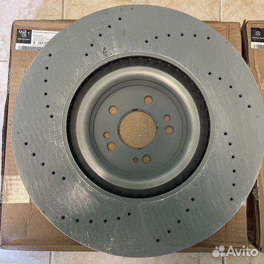 Оригинальные тормозные диски Mercedes V167 - 0107