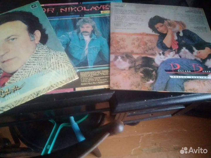 Пластинки виниловые