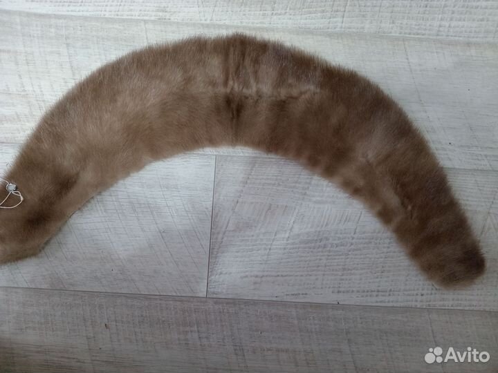 Меховой воротник норка
