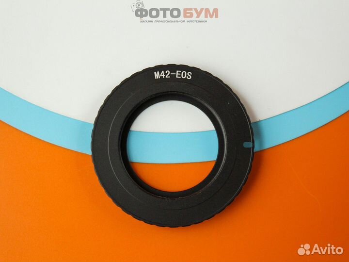 Переходное кольцо М42 EOS Canon с чипом AF V.9