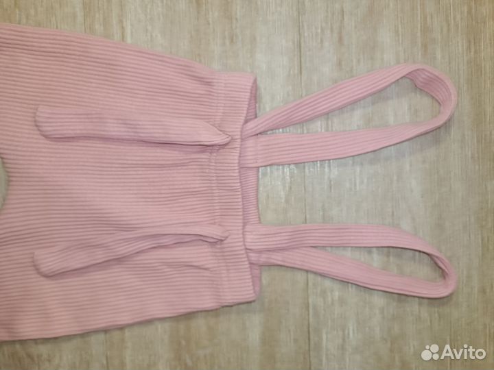 Штаны легинсы в рубчик 0-6 мес для девочки