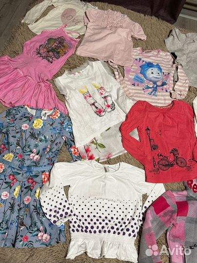 Пакет вещей на девочку 110-116
