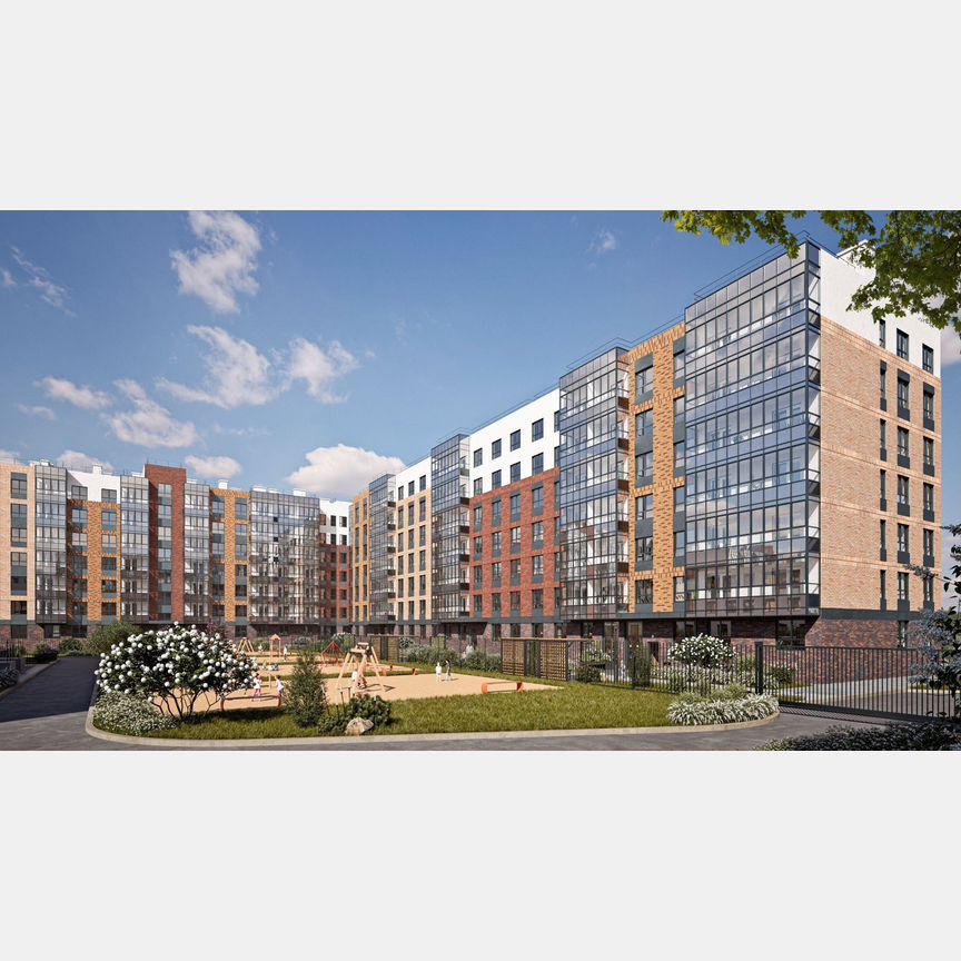 1-к. квартира, 34,4 м², 6/7 эт.