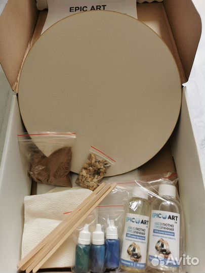 Набор для создания картины из эпоксидной смолы