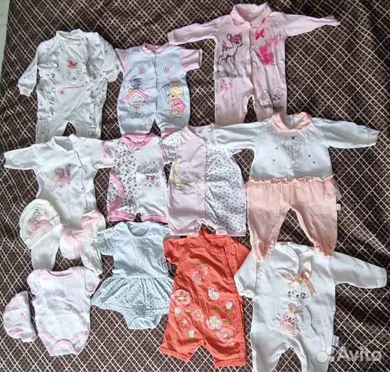 Одежда пакетом на малышку