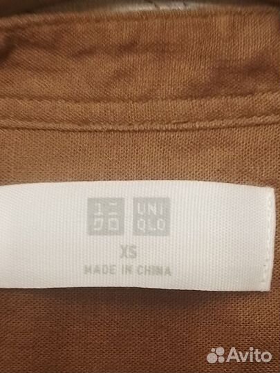 Блузка uniqlo Япония лен
