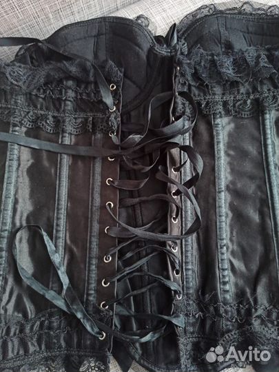 Корсет- юбка- чулки 42-44р (комплект)