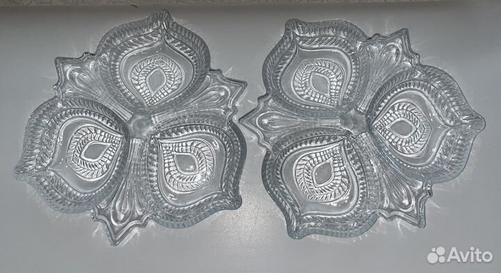 Менажница стекло