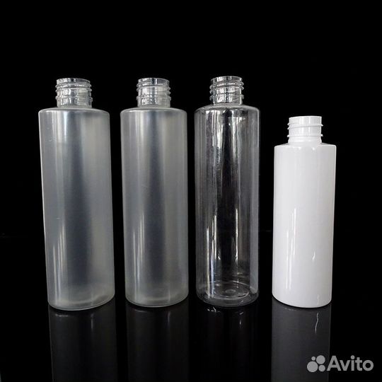 Флаконы разных форм, колпачки, распылители, дозато