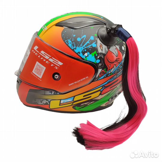 Хвостики для мотошлема аксессуар украшение на мото