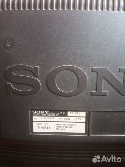 Телевизор Sony Trinitron 21