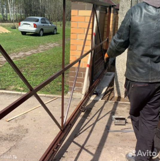 Ворота для дома 