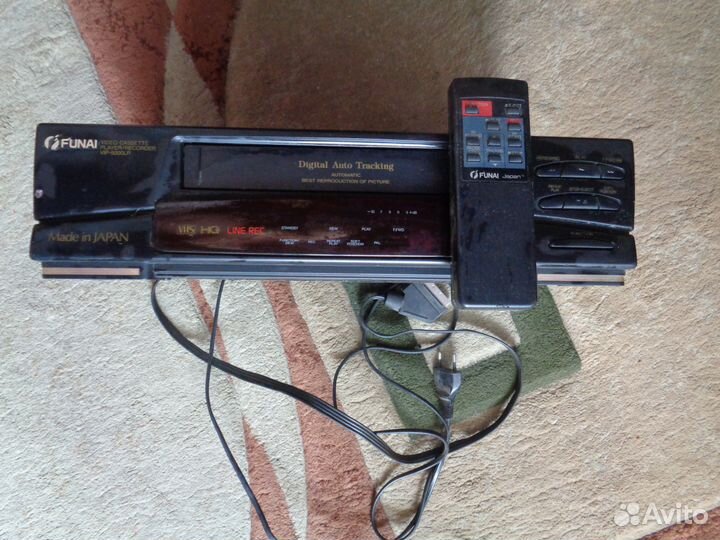 Видеомагнитофон Funai VIP 5000 LR, Япония
