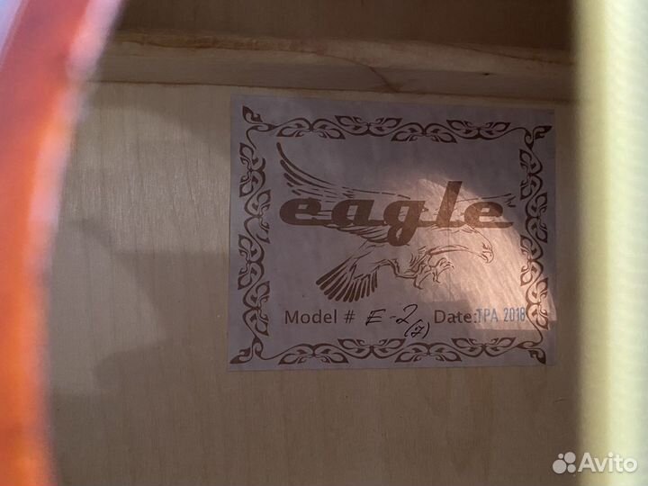 Гитара акустическаяTrembita Eagle E-2 7 струн