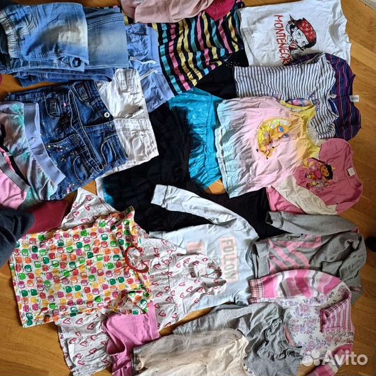 Одежда пакетом для девочки 122-134