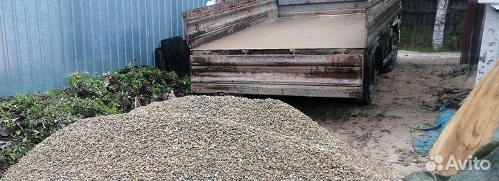 Щебень гравийный