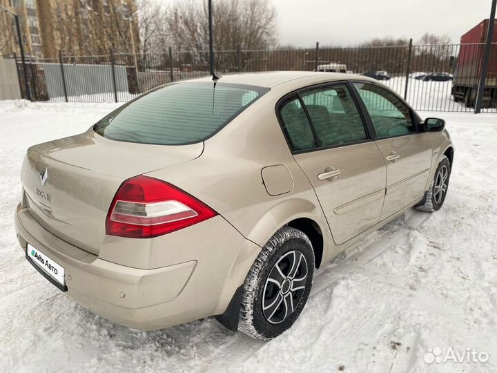 Renault Megane 1.6 AT, 2008, 214 000 км