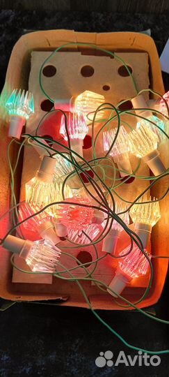 Елочная гирлянда СССР