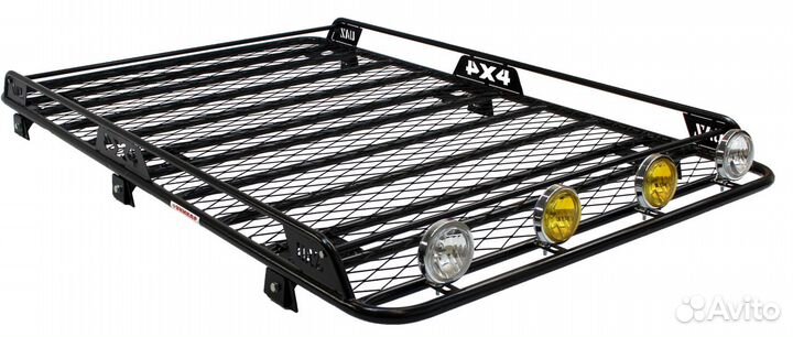 Багажник УАЗ 3163 Патриот с боковым ограждением с