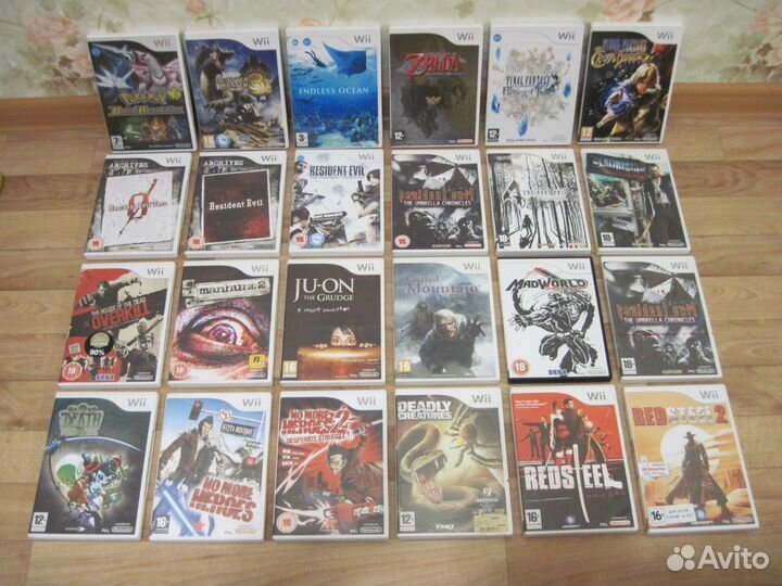 Оригинальные диски для Nintendo Wii (Вии )