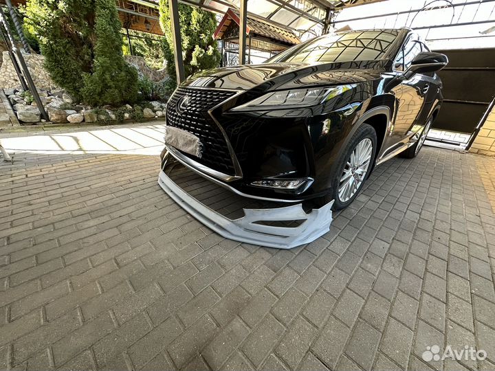 Бампер -юбка на lexus RX-300;350