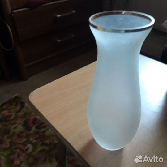 Ваза для цветов богемия матовая