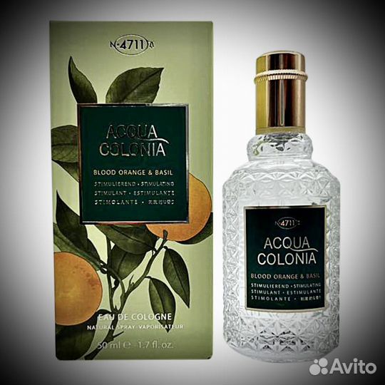 Acqua colonia blood orange & basil
