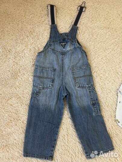 Джинсовый комбинезон