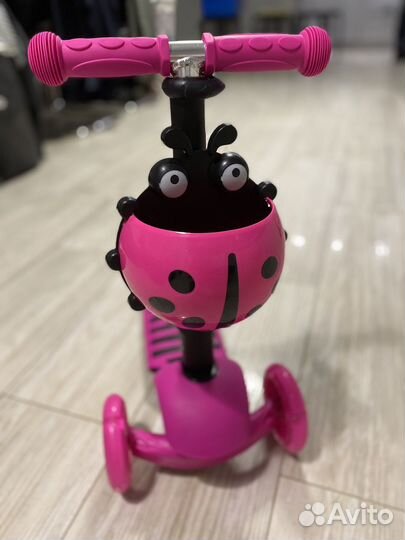 Самокат детский трехколёсный 3в1