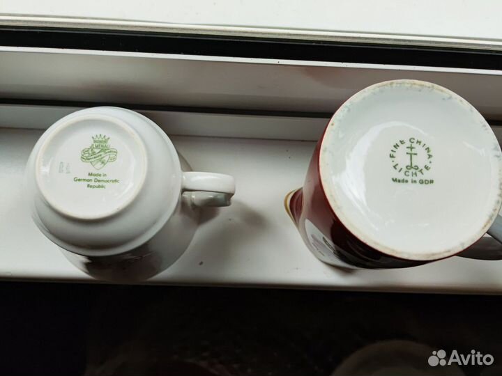 Чайно кофейный сервиз гдр