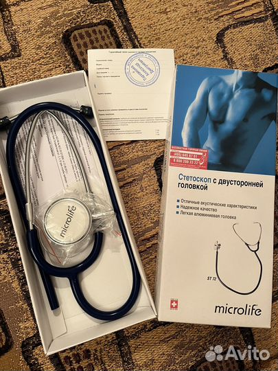 Стетоскоп microlife новый