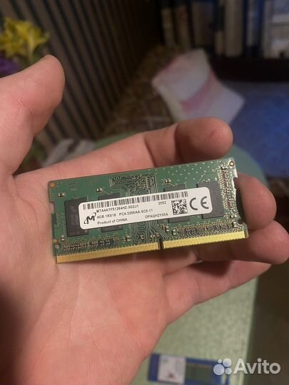 Micron Оперативная память 4gb дя ноутбука sodimm