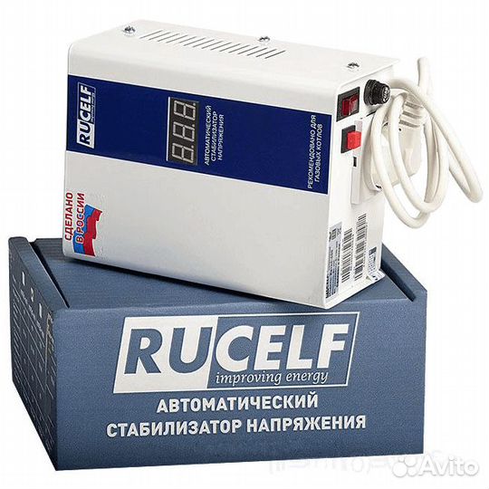 Стабилизатор напряжения Rucelf котёл-600, защита э