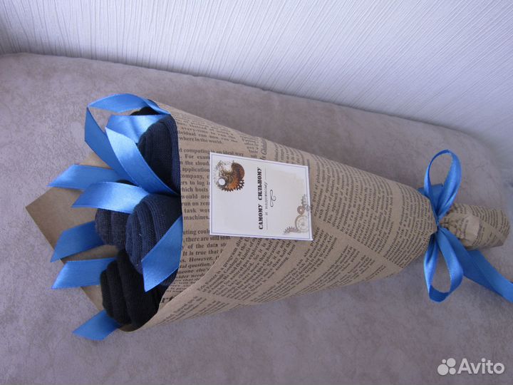 Подарки мужчинам. Букеты из носков