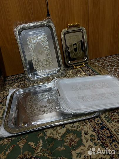 Поднос металлический